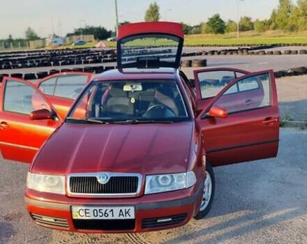 Червоний Шкода Октавія, об'ємом двигуна 2 л та пробігом 223 тис. км за 4750 $, фото 3 на Automoto.ua
