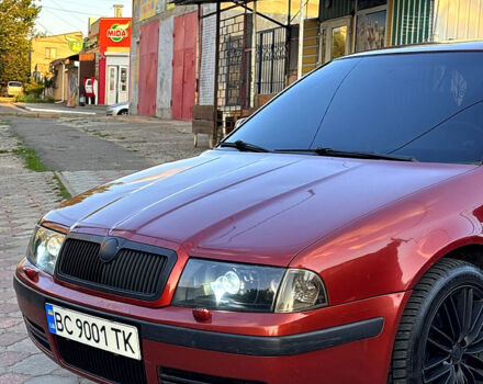 Червоний Шкода Октавія, об'ємом двигуна 1.8 л та пробігом 258 тис. км за 5199 $, фото 3 на Automoto.ua