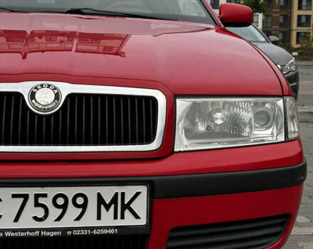 Красный Шкода Октавия, объемом двигателя 1.6 л и пробегом 229 тыс. км за 3599 $, фото 6 на Automoto.ua