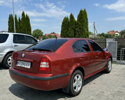 Красный Шкода Октавия, объемом двигателя 1.6 л и пробегом 169 тыс. км за 4999 $, фото 4 на Automoto.ua