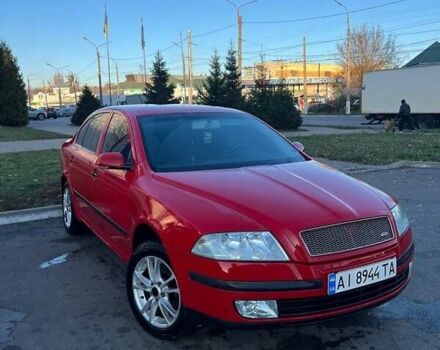 Красный Шкода Октавия, объемом двигателя 1.6 л и пробегом 192 тыс. км за 5900 $, фото 2 на Automoto.ua