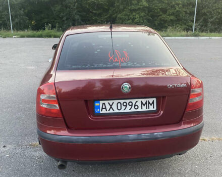 Красный Шкода Октавия, объемом двигателя 1.6 л и пробегом 296 тыс. км за 4700 $, фото 1 на Automoto.ua