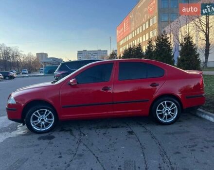 Красный Шкода Октавия, объемом двигателя 1.6 л и пробегом 192 тыс. км за 5900 $, фото 5 на Automoto.ua