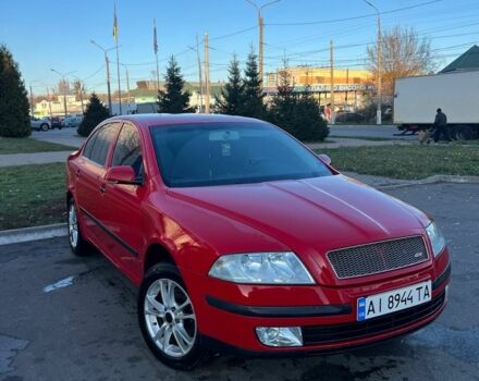 Красный Шкода Октавия, объемом двигателя 1.6 л и пробегом 192 тыс. км за 5900 $, фото 3 на Automoto.ua