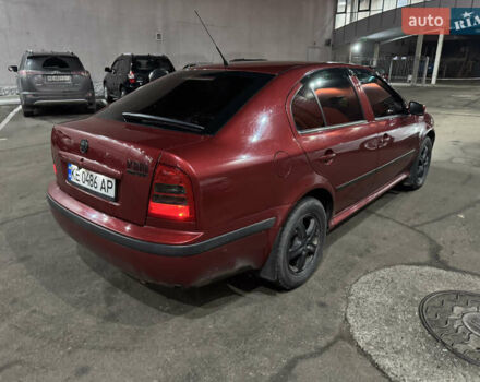 Червоний Шкода Октавія, об'ємом двигуна 1.6 л та пробігом 219 тис. км за 5600 $, фото 2 на Automoto.ua