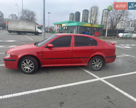 Красный Шкода Октавия, объемом двигателя 1.78 л и пробегом 328 тыс. км за 5950 $, фото 4 на Automoto.ua