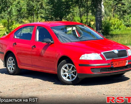 Красный Шкода Октавия, объемом двигателя 1.6 л и пробегом 280 тыс. км за 5800 $, фото 3 на Automoto.ua