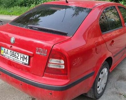 Красный Шкода Октавия, объемом двигателя 1.6 л и пробегом 221 тыс. км за 6450 $, фото 4 на Automoto.ua