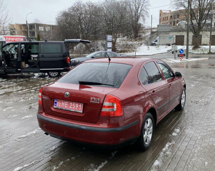 Красный Шкода Октавия, объемом двигателя 1.6 л и пробегом 199 тыс. км за 6500 $, фото 4 на Automoto.ua