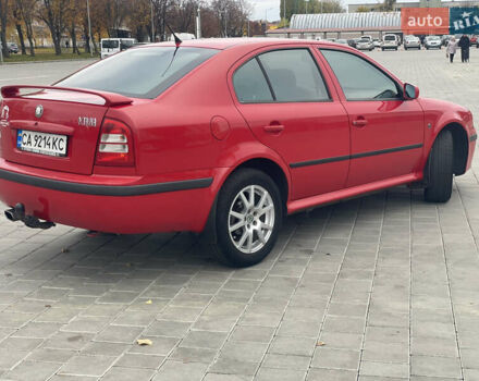 Красный Шкода Октавия, объемом двигателя 1.78 л и пробегом 227 тыс. км за 6500 $, фото 3 на Automoto.ua