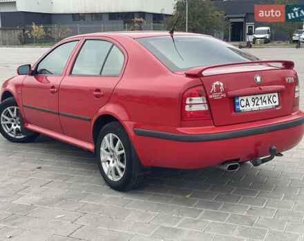 Красный Шкода Октавия, объемом двигателя 1.78 л и пробегом 227 тыс. км за 6500 $, фото 4 на Automoto.ua