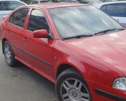 Красный Шкода Октавия, объемом двигателя 1.8 л и пробегом 279 тыс. км за 4500 $, фото 1 на Automoto.ua