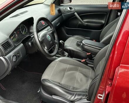 Красный Шкода Октавия, объемом двигателя 1.6 л и пробегом 225 тыс. км за 4750 $, фото 12 на Automoto.ua