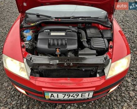 Красный Шкода Октавия, объемом двигателя 1.6 л и пробегом 332 тыс. км за 5000 $, фото 5 на Automoto.ua