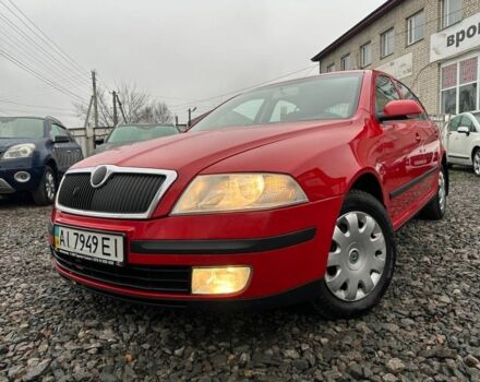 Красный Шкода Октавия, объемом двигателя 1.6 л и пробегом 332 тыс. км за 5000 $, фото 1 на Automoto.ua