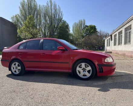 Красный Шкода Октавия, объемом двигателя 1.8 л и пробегом 159 тыс. км за 5990 $, фото 2 на Automoto.ua