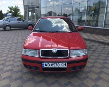 Красный Шкода Октавия, объемом двигателя 1.6 л и пробегом 234 тыс. км за 5300 $, фото 5 на Automoto.ua