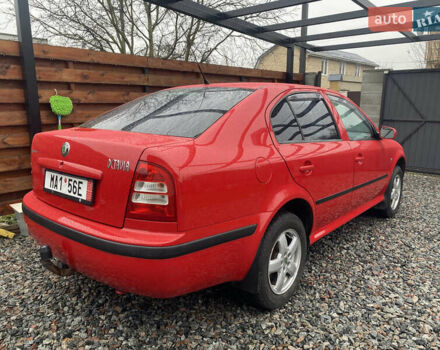 Красный Шкода Октавия, объемом двигателя 1.6 л и пробегом 168 тыс. км за 6200 $, фото 5 на Automoto.ua