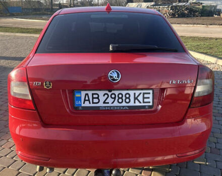 Красный Шкода Октавия, объемом двигателя 1.9 л и пробегом 336 тыс. км за 7600 $, фото 3 на Automoto.ua