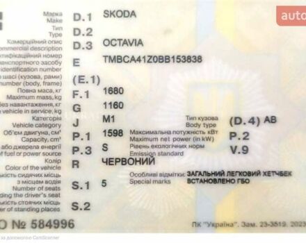 Красный Шкода Октавия, объемом двигателя 1.6 л и пробегом 237 тыс. км за 8500 $, фото 23 на Automoto.ua