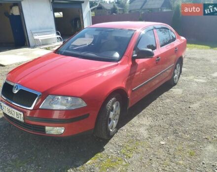 Красный Шкода Октавия, объемом двигателя 1.4 л и пробегом 251 тыс. км за 6500 $, фото 1 на Automoto.ua