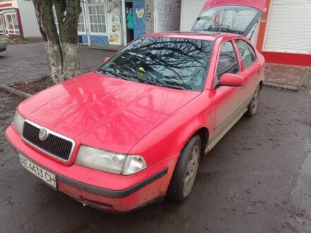 Красный Шкода Октавия, объемом двигателя 1.6 л и пробегом 397 тыс. км за 2500 $, фото 1 на Automoto.ua