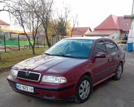 Красный Шкода Октавия, объемом двигателя 1.6 л и пробегом 200 тыс. км за 3050 $, фото 1 на Automoto.ua
