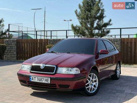Красный Шкода Октавия, объемом двигателя 1.98 л и пробегом 320 тыс. км за 4350 $, фото 1 на Automoto.ua