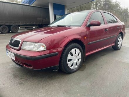 Красный Шкода Октавия, объемом двигателя 1.9 л и пробегом 245 тыс. км за 1850 $, фото 1 на Automoto.ua
