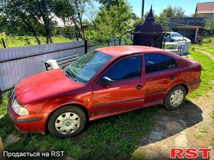 Красный Шкода Октавия, объемом двигателя 1.4 л и пробегом 190 тыс. км за 4400 $, фото 1 на Automoto.ua