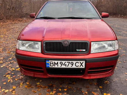 Красный Шкода Октавия, объемом двигателя 1.78 л и пробегом 244 тыс. км за 6000 $, фото 1 на Automoto.ua