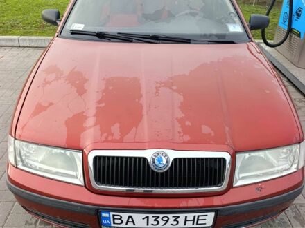 Красный Шкода Октавия, объемом двигателя 1.9 л и пробегом 290 тыс. км за 4500 $, фото 1 на Automoto.ua