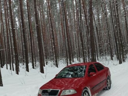 Красный Шкода Октавия, объемом двигателя 1.6 л и пробегом 266 тыс. км за 6000 $, фото 1 на Automoto.ua