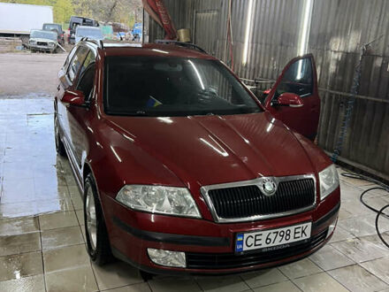 Красный Шкода Октавия, объемом двигателя 1.6 л и пробегом 280 тыс. км за 5500 $, фото 1 на Automoto.ua