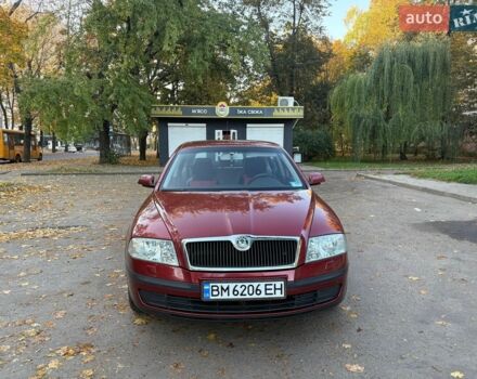 Красный Шкода Октавия, объемом двигателя 1.6 л и пробегом 265 тыс. км за 4500 $, фото 1 на Automoto.ua