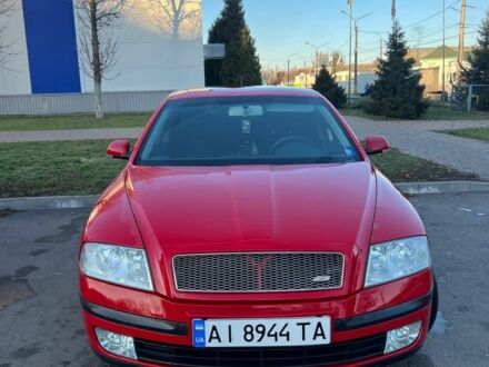 Красный Шкода Октавия, объемом двигателя 1.6 л и пробегом 192 тыс. км за 5900 $, фото 1 на Automoto.ua