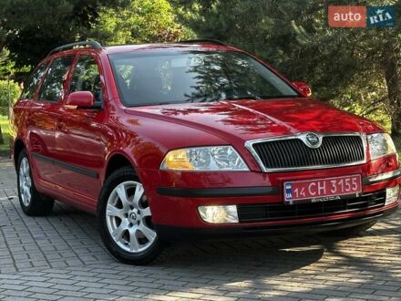 Шкода Октавия 2006 в Дрогобыче на Automoto.ua Красный Шкода Октавия, объемом двигателя 1.6 л и пробегом 188 тыс. км за 5750 $, фото 1 на Automoto.ua