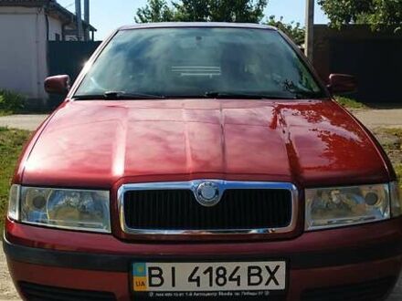 Шкода Октавия 2006 в Полтаве на Automoto.ua Красный Шкода Октавия, объемом двигателя 1.6 л и пробегом 191 тыс. км за 6200 $, фото 1 на Automoto.ua
