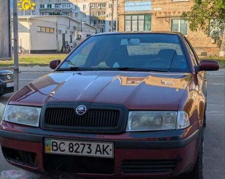 Красный Шкода Октавия, объемом двигателя 1.6 л и пробегом 238 тыс. км за 4800 $, фото 1 на Automoto.ua