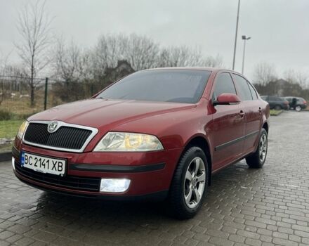 Красный Шкода Октавия, объемом двигателя 1.6 л и пробегом 190 тыс. км за 6700 $, фото 1 на Automoto.ua
