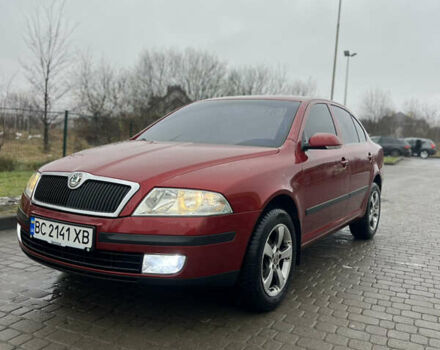 Красный Шкода Октавия, объемом двигателя 1.6 л и пробегом 190 тыс. км за 6700 $, фото 1 на Automoto.ua