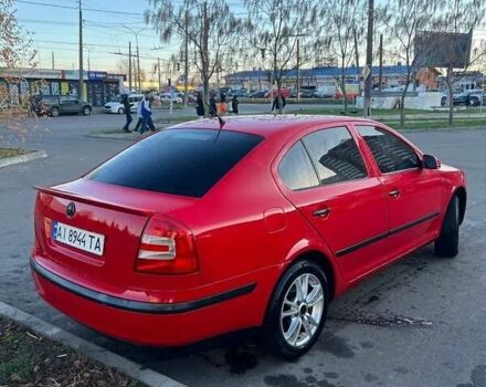 Красный Шкода Октавия, объемом двигателя 1.6 л и пробегом 192 тыс. км за 5900 $, фото 1 на Automoto.ua