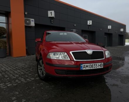 Красный Шкода Октавия, объемом двигателя 1.6 л и пробегом 190 тыс. км за 5999 $, фото 1 на Automoto.ua