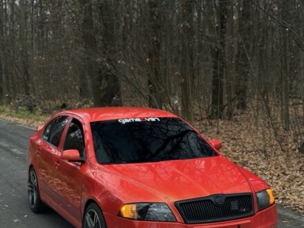 Красный Шкода Октавия, объемом двигателя 2 л и пробегом 270 тыс. км за 9700 $, фото 1 на Automoto.ua