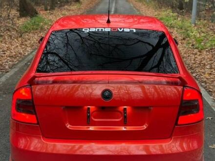 Красный Шкода Октавия, объемом двигателя 2 л и пробегом 270 тыс. км за 9500 $, фото 1 на Automoto.ua