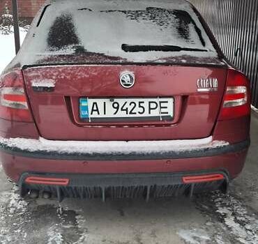 Красный Шкода Октавия, объемом двигателя 2 л и пробегом 300 тыс. км за 6500 $, фото 1 на Automoto.ua