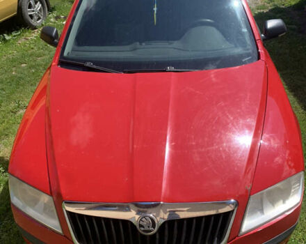 Красный Шкода Октавия, объемом двигателя 1.9 л и пробегом 296 тыс. км за 4850 $, фото 1 на Automoto.ua