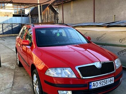 Шкода Октавия 2008 в Закарпатье на Automoto.ua Красный Шкода Октавия, объемом двигателя 2 л и пробегом 180 тыс. км за 6000 $, фото 1 на Automoto.ua