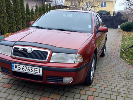 Красный Шкода Октавия, объемом двигателя 1.6 л и пробегом 263 тыс. км за 6000 $, фото 1 на Automoto.ua