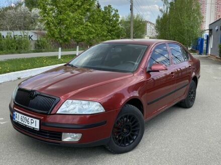 Шкода Октавия 2008 в Броварах на Automoto.ua Красный Шкода Октавия, объемом двигателя 1.6 л и пробегом 266 тыс. км за 5500 $, фото 1 на Automoto.ua